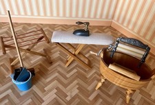 Puppenhaus Putztag und