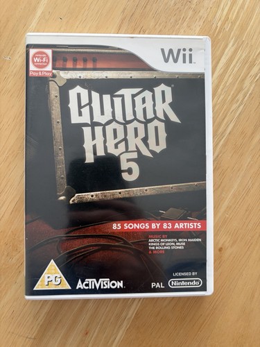 Guitar hero nintendo wii - hero, 5