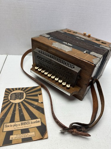 Vtg heligonka accordion josef - heligonka,
