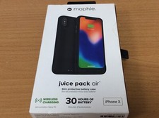 Mophie Juice Pack Air Battery Case - iPhone XS X Qi Black