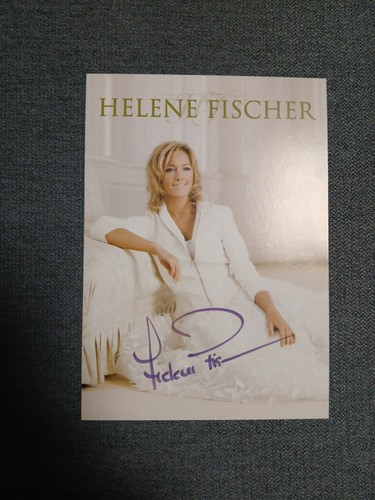 Helene fischer autogrammkarte - helene,