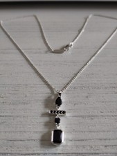 Thomas Sabo Schwarzer Zirkonia Magic Stones Halskette (UVP 139,00 €)