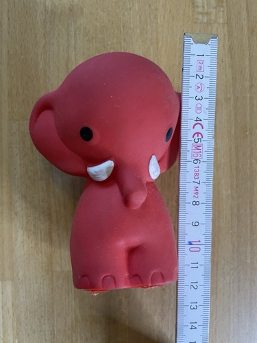 Roter elephant quietschtier - roter,