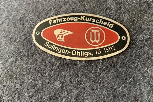 Plakette auto kurscheid - ,,