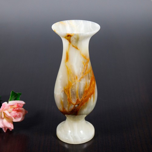 Vintage onyx marmor vase - vintage,