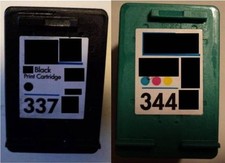 TINTE PATRONEN für HP 337+344