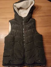 Steppweste mit Teddyfell Gr