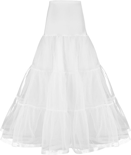 Vintage langer petticoat - vintage,