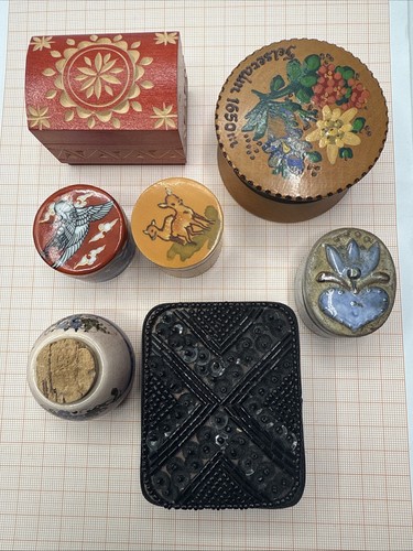 Vintage konvolut pillendose - vintage,