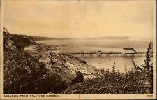 Shanklin England Isle of Wight ~1930 Rylstone Gardens Esplanade Promenade Meer
