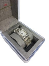 DKNY Damen Armbanduhr NY4277 Silber Strass Uhr Metallband Elegant OVP TOP