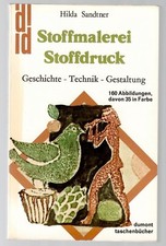 Hilda Sandtner Stoffmalerei Stoffdruck dtv