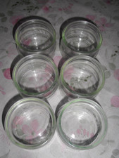 6 kleine Glasschälchen