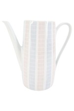 WINTERLING RöSLAU Kaffeekanne Porzellan Mehrfarbig Vintage Gestreift 16cm