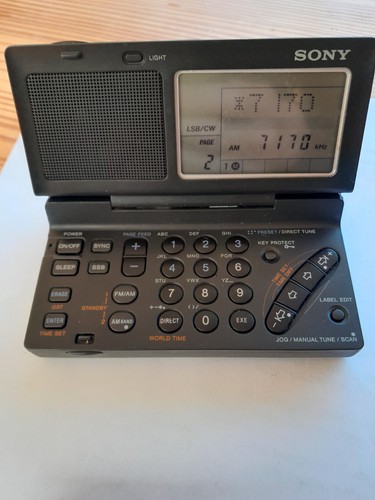 Sony icf 100 world - 100, radio