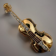 FILIGRANE VERGOLDETE GEIGE