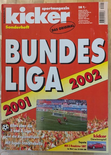 Kicker sonderheft bundesliga - kicker,