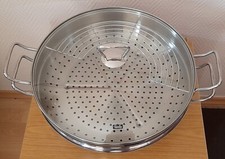 Fissler Wok mit Glasdeckel