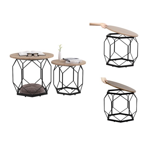 Eugad 2er set couchtische - eugad,