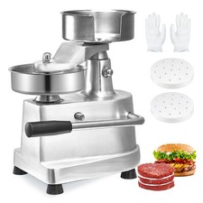VEVOR Kommerzielle Burgerpresse Hamburgerformer 13cm Pressformmaschine Edelstahl