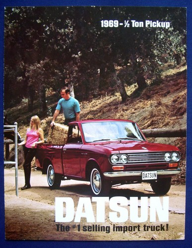 Prospekt brochure 1969 datsun - brochure,
