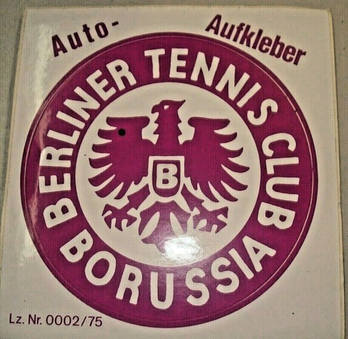 Autoaufkleber tennis borussia - tennis,