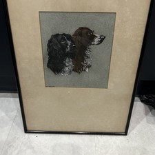 L. Fraser "Jagdhund" Original
