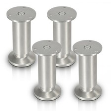 4X Möbelfüße Sofafuß Verstellbar Füße Bettfüße Kommodenfuß höhenverstellbar