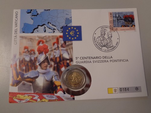 Vatikan 2005 numisbrief mit - vatikan,