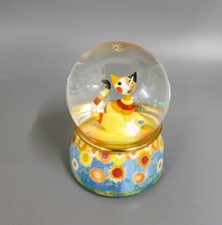 Schneekugel 15 cm Spieluhr Goebel Rosina Wachtmeister Katze Sole SARAFINA