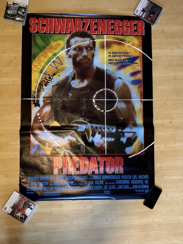 Predator kinoplakat gerollt - kinoplakat,