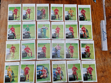 Sammlung 24 Autogrammkarten FC