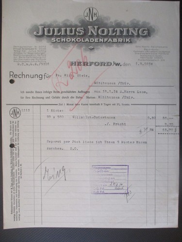 Rechnung - (5601),