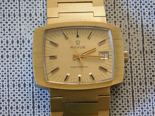 Armbanduhr revue exactomatic - revue,