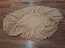 Spannbettlaken 140 x 200 cm gelb 