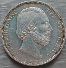Niederlande 2 1/2 Gulden 1872