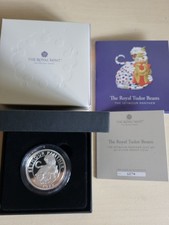 Royal Tudor Beasts Seymour Panther 2022 Silber 2 Oz Unze proof pp