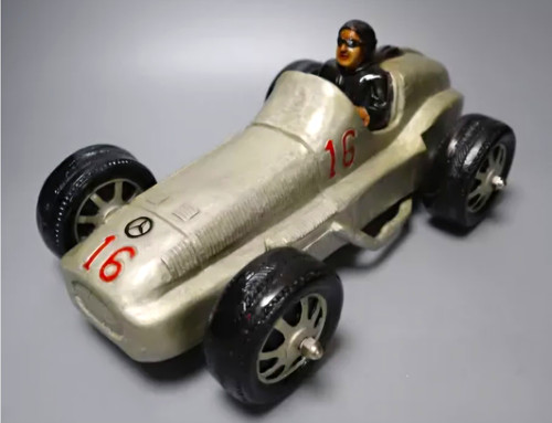 Mercedes rennwagen modellauto - mercedes,