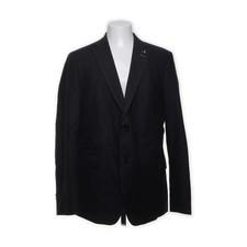 Pierre Cardin, Blazer, Größe: 54, 52352 586, Grau/Blau, Baumwolle #866