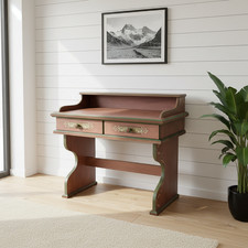 Voglauer Anno 1800 altrosa Schreibtisch Kinderzimmer Sekretär Landhaus rosa Holz