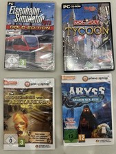 4x PC Spiele Monopoly,Abyss, Eisenbahn-Simulator,Geheimnis v.Alexandria 2 Kult