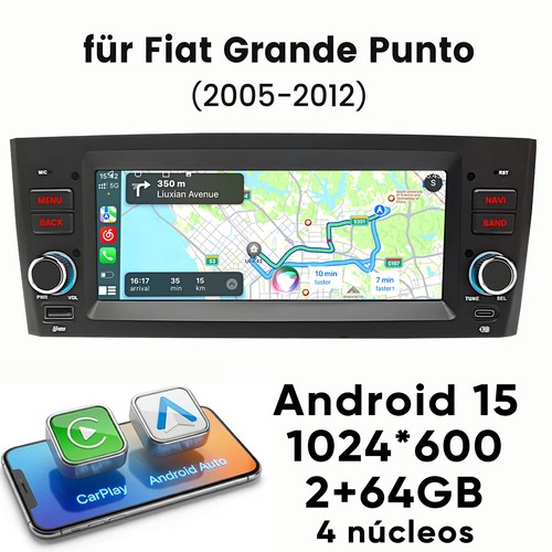 Autoradio für fiat grande - 7",