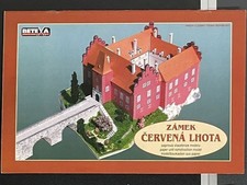 Modellbaubogen - "Zamek Cervena Lhota" Schloss Rothlhotta von Betexa 2001
