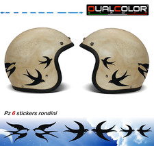 kit aufkleber für helm auto motorrad scooter schwalben decal stickers COMPUTER C0081
