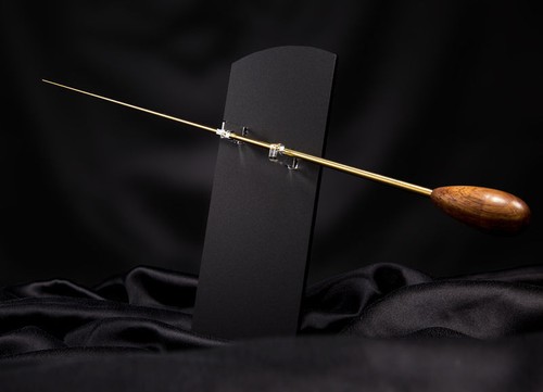 Goldener taktstock - goldener,