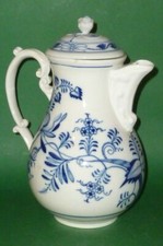 Alte Zwiebelmuster Kaffeekanne