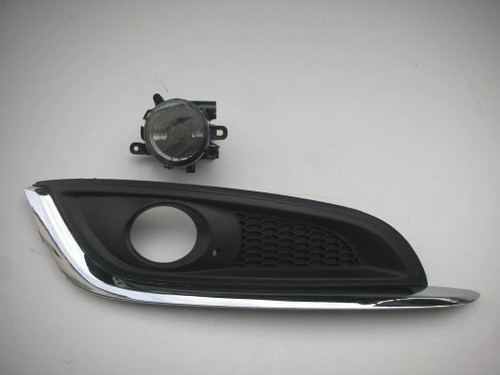 Gitter blende chrom - +,