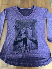 Damen-Shirt Rich & Royal Größe M Bordeauxrot 100 % Baumwolle Ungetragen Top