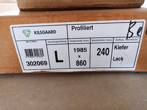 Tür zarge kiefer lack - tür,