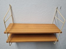 Altes Wandregal, String-Regal, Nisse Strinning, Midcentury, Vintage um 1960-1969
